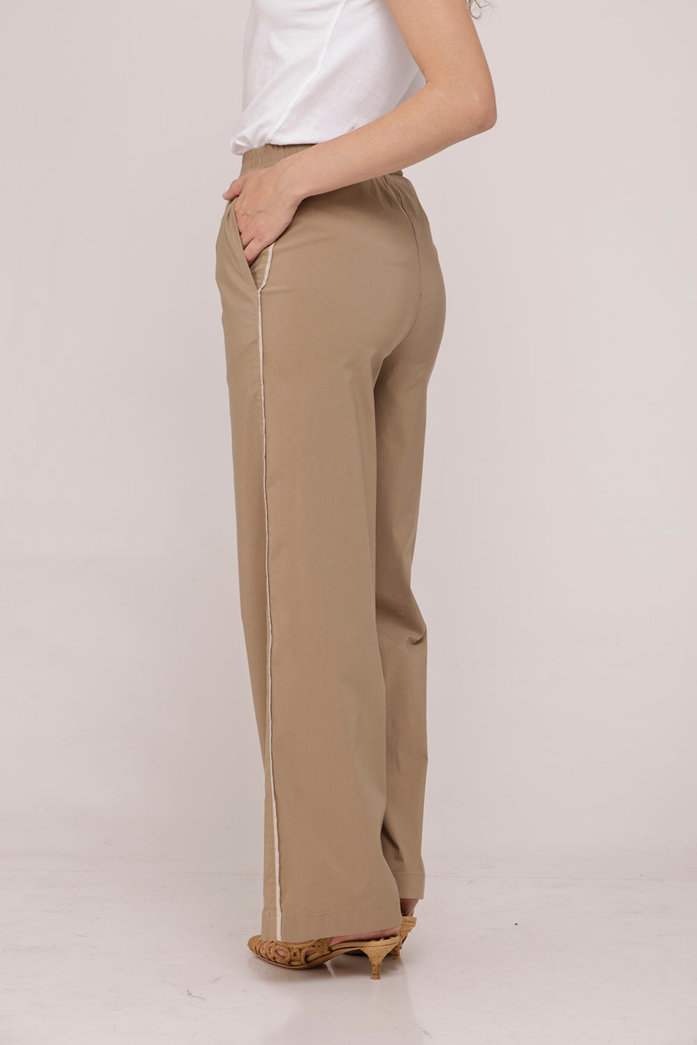 Danny Wide Pants Mocha