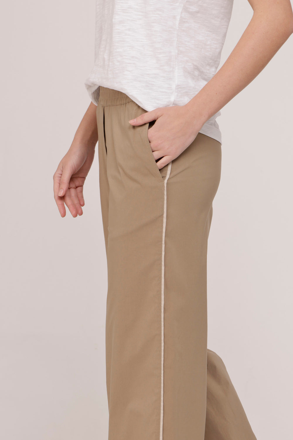 Danny Wide Pants Mocha