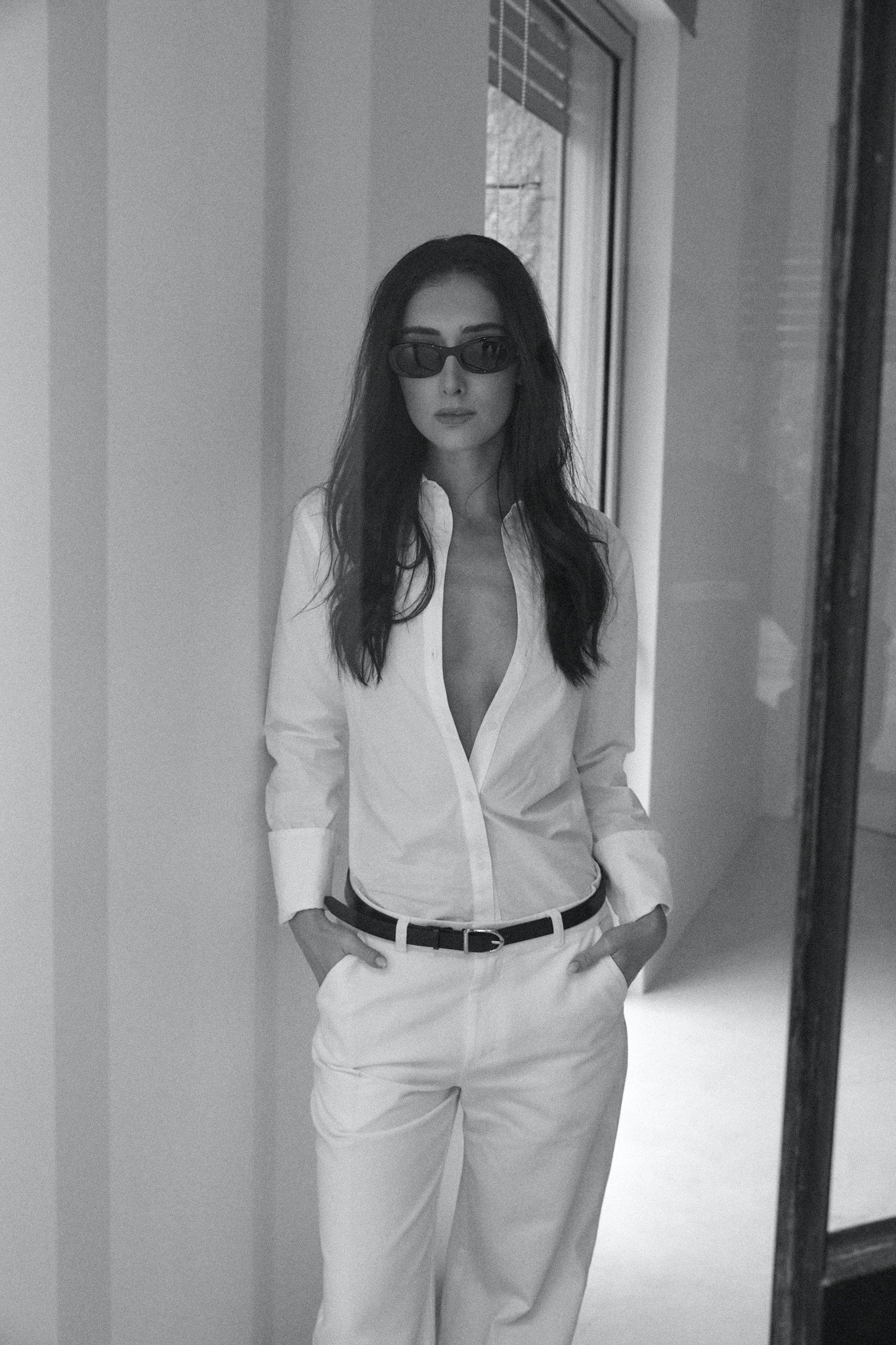 Crisp Cotton Shirt White