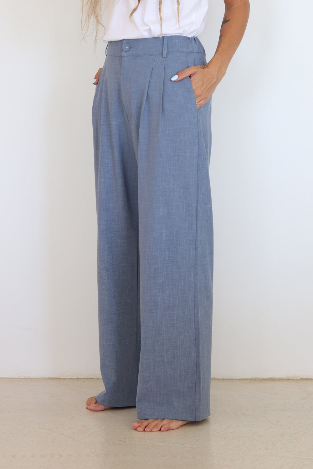 London Light Blue Pants
