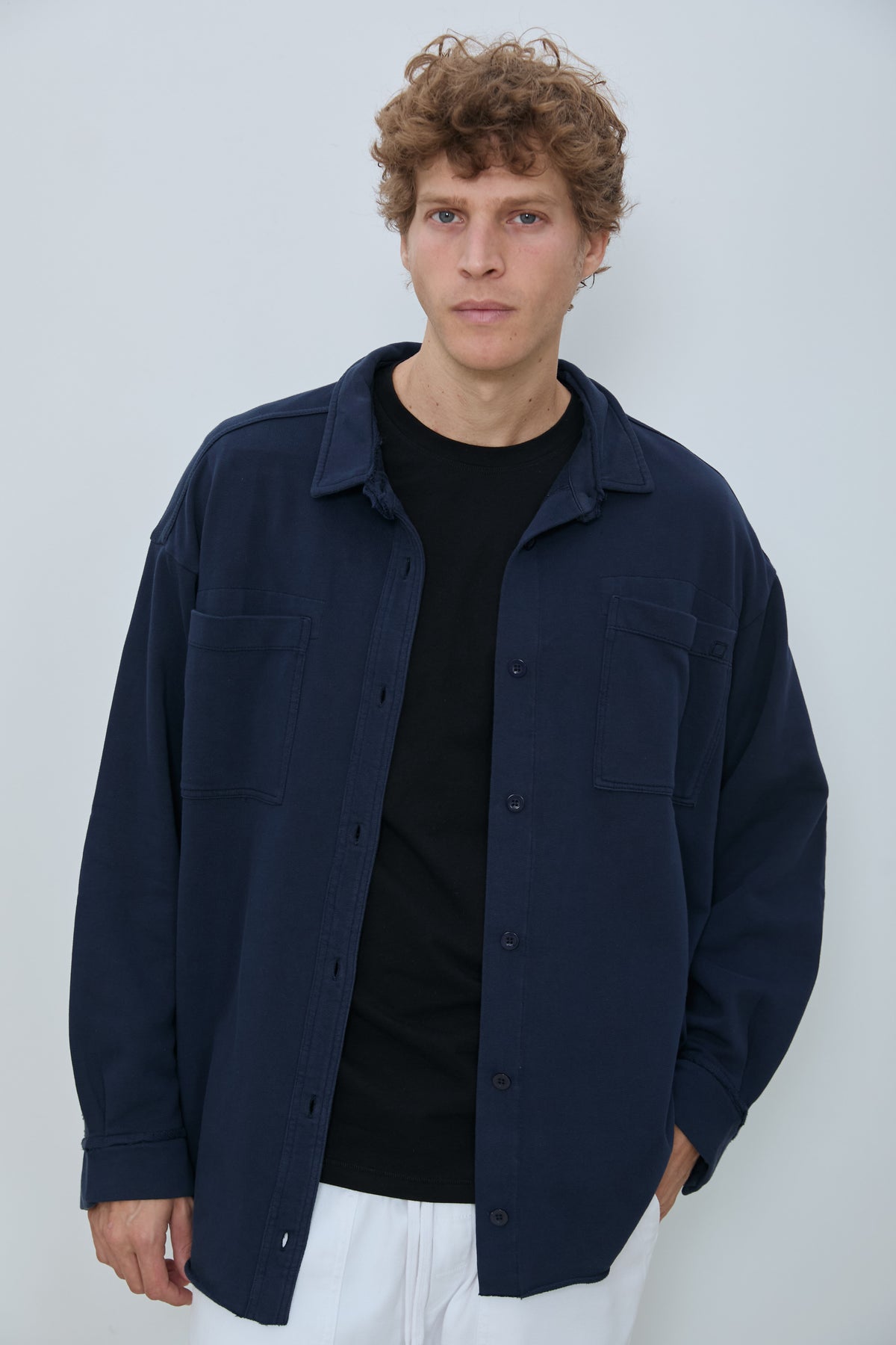 THE ISA SHIRT NAVY