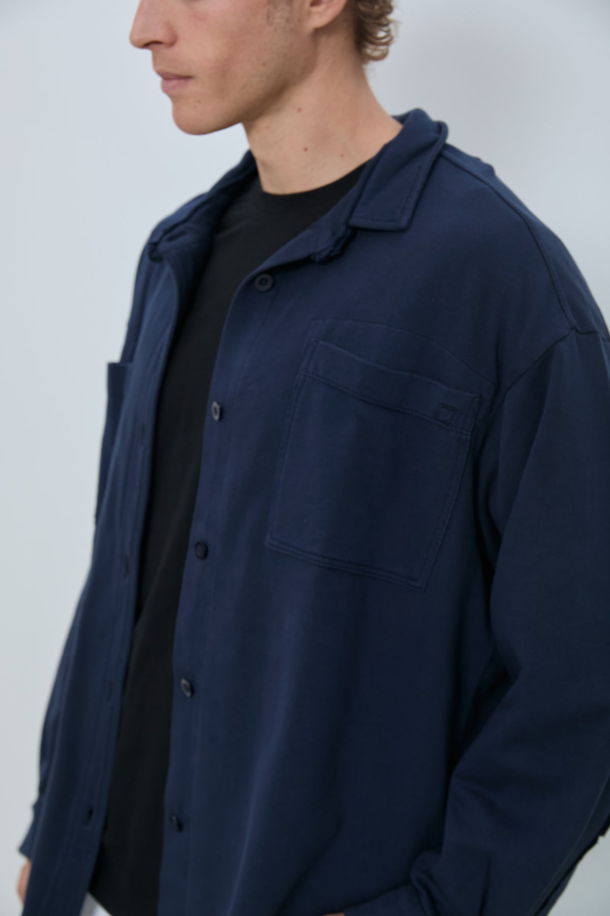THE ISA SHIRT NAVY