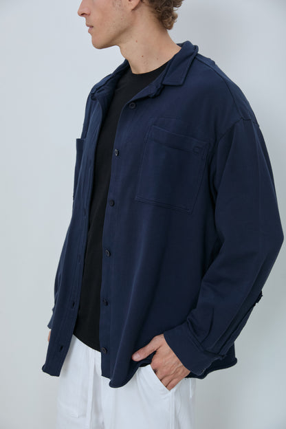 THE ISA SHIRT NAVY