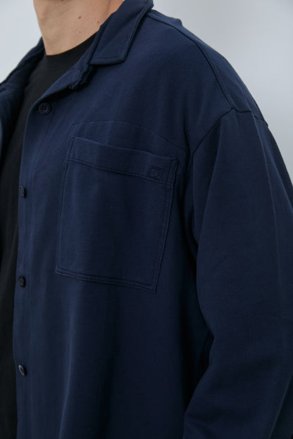 THE ISA SHIRT NAVY