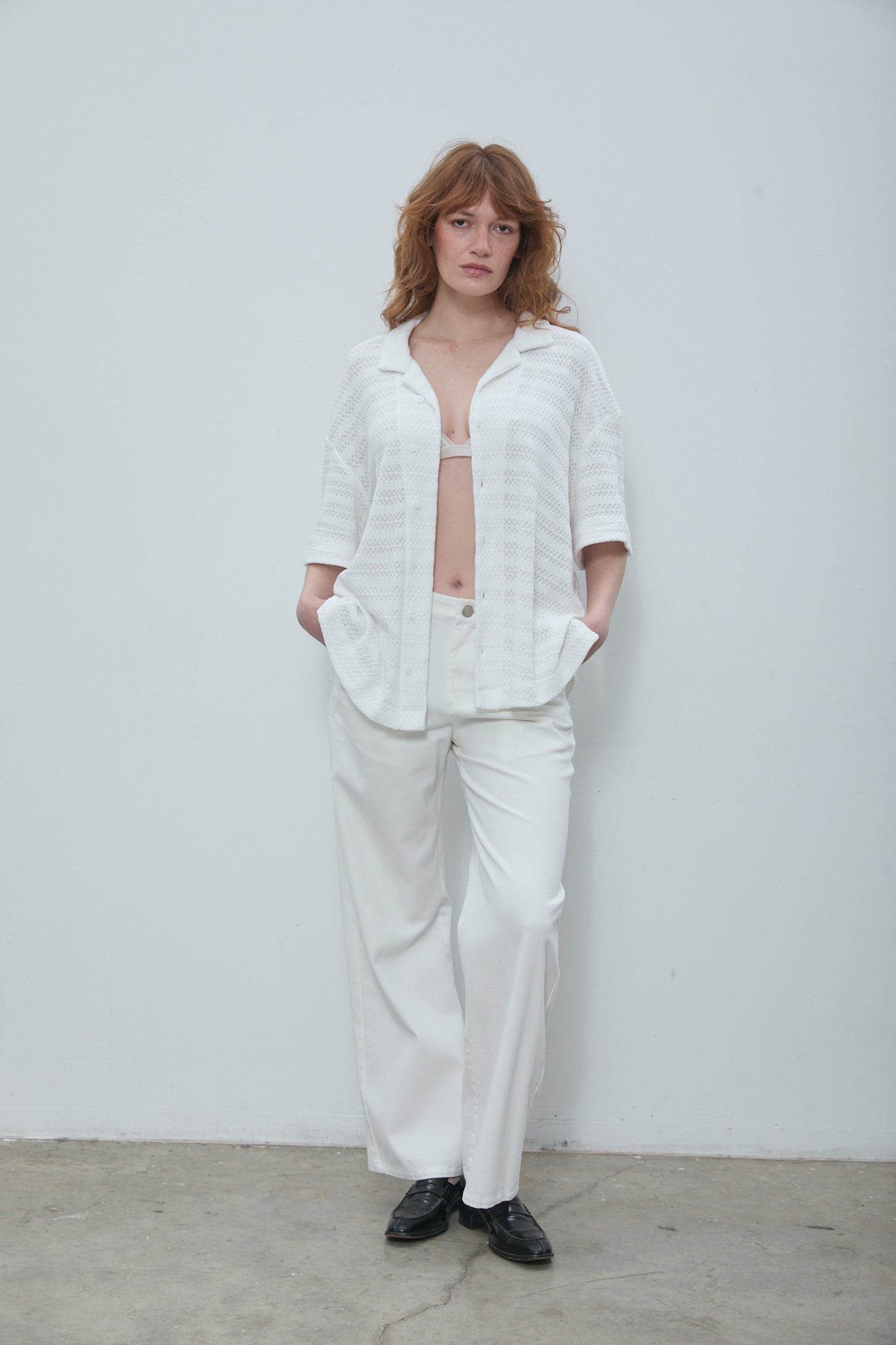 Goor Pants White