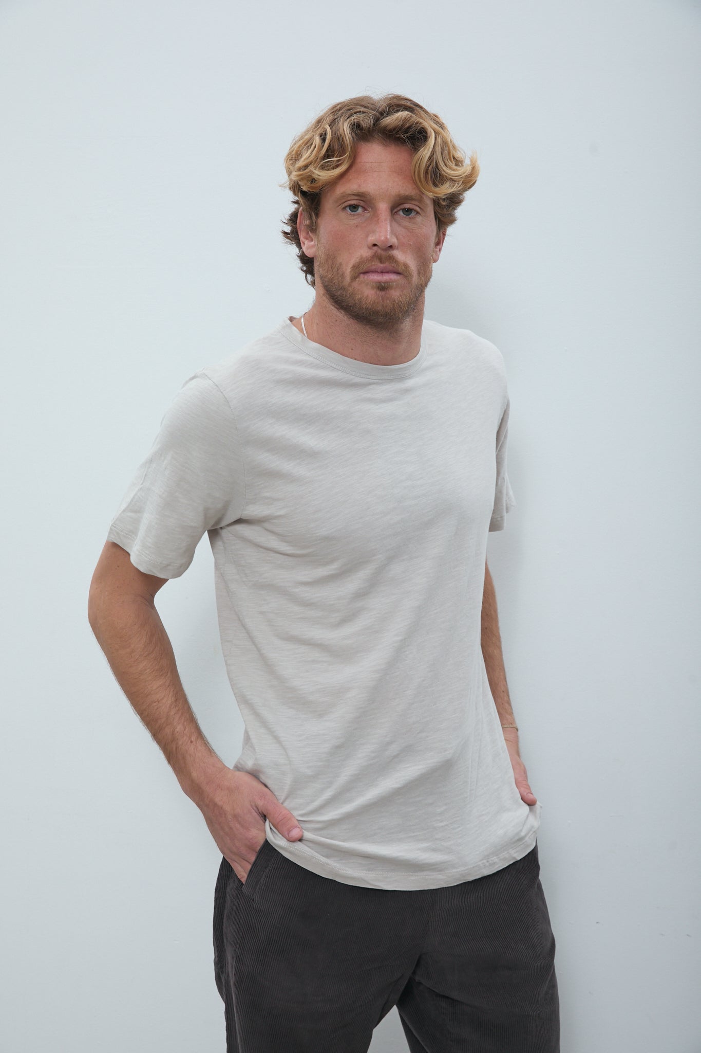Adam T-Shirt Stone