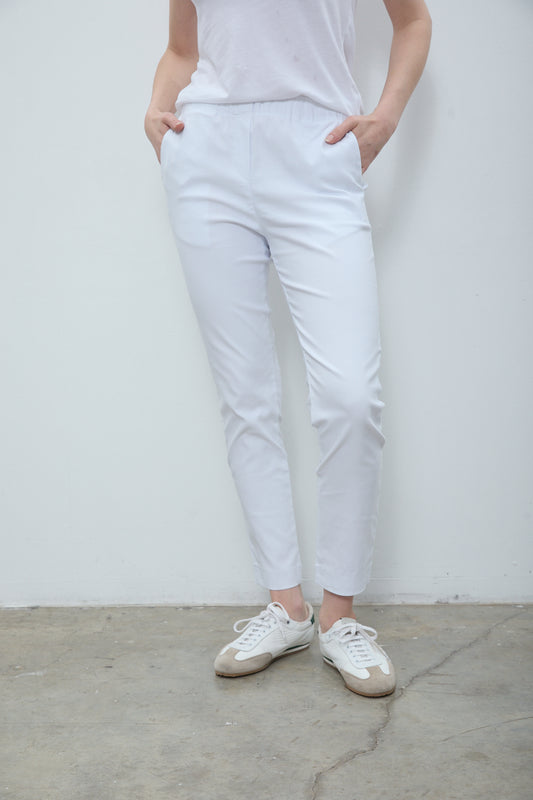 Barbara Pants White
