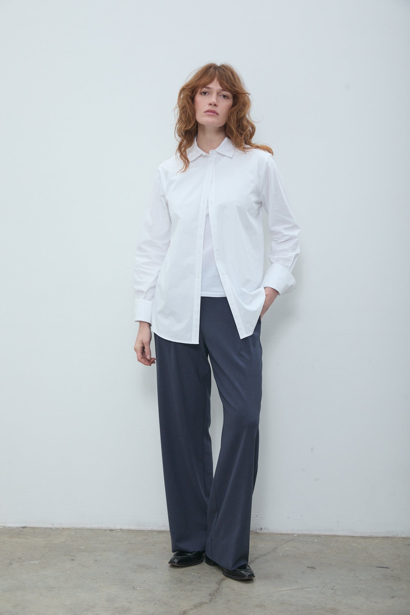 Magritte Trousers Dusty Navy