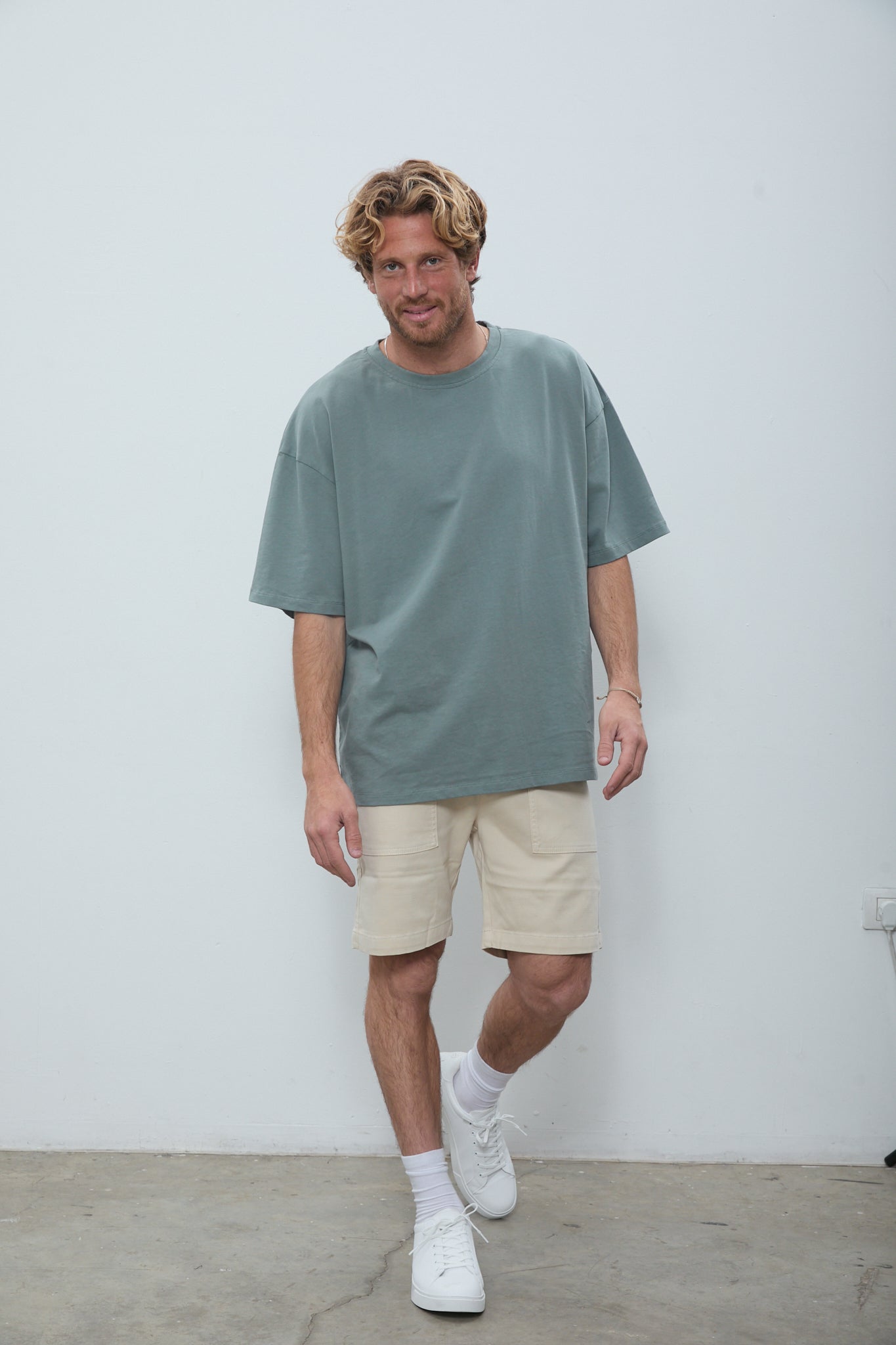 Castel Bermuda Shorts Cream