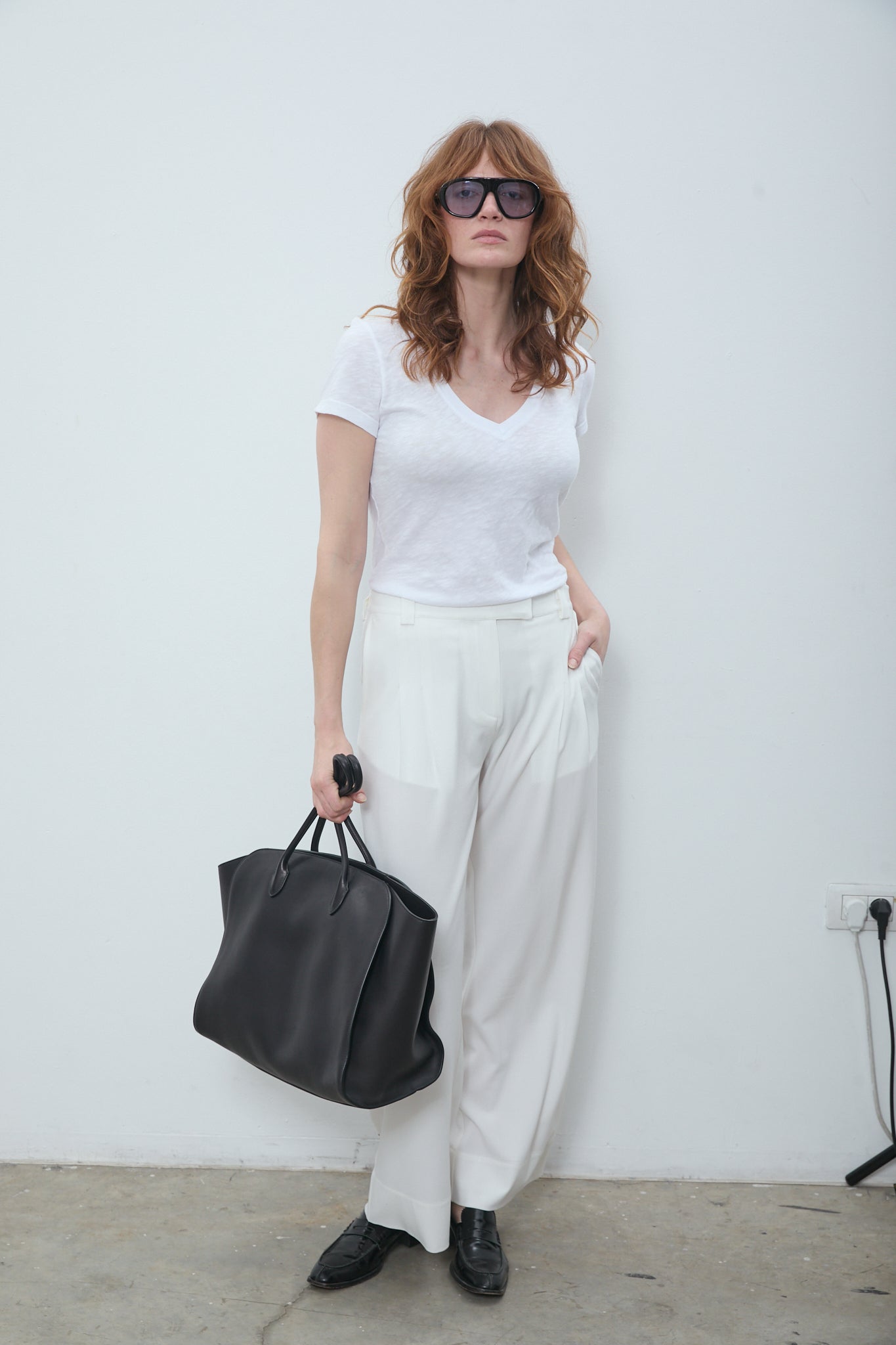 Magritte Trousers White