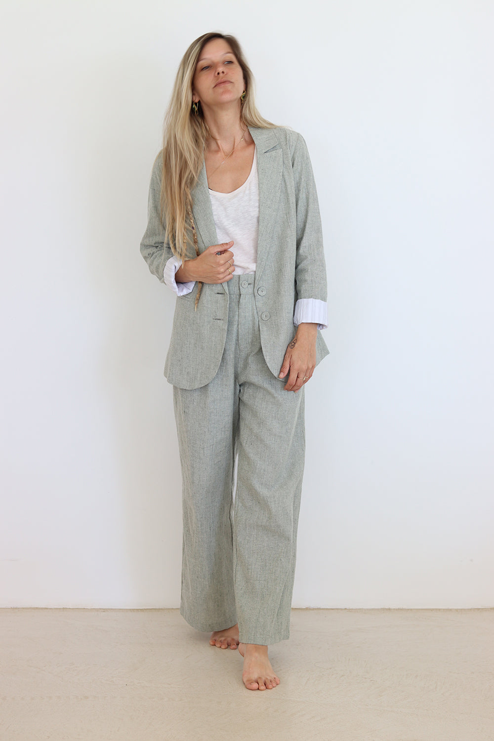 Paris Natural Green Jacket