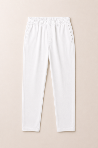 Barbara Pants White