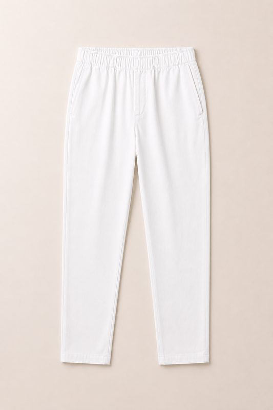 Barbara Pants White