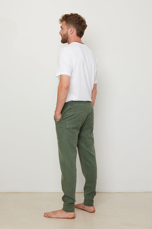 Pants Dark Green