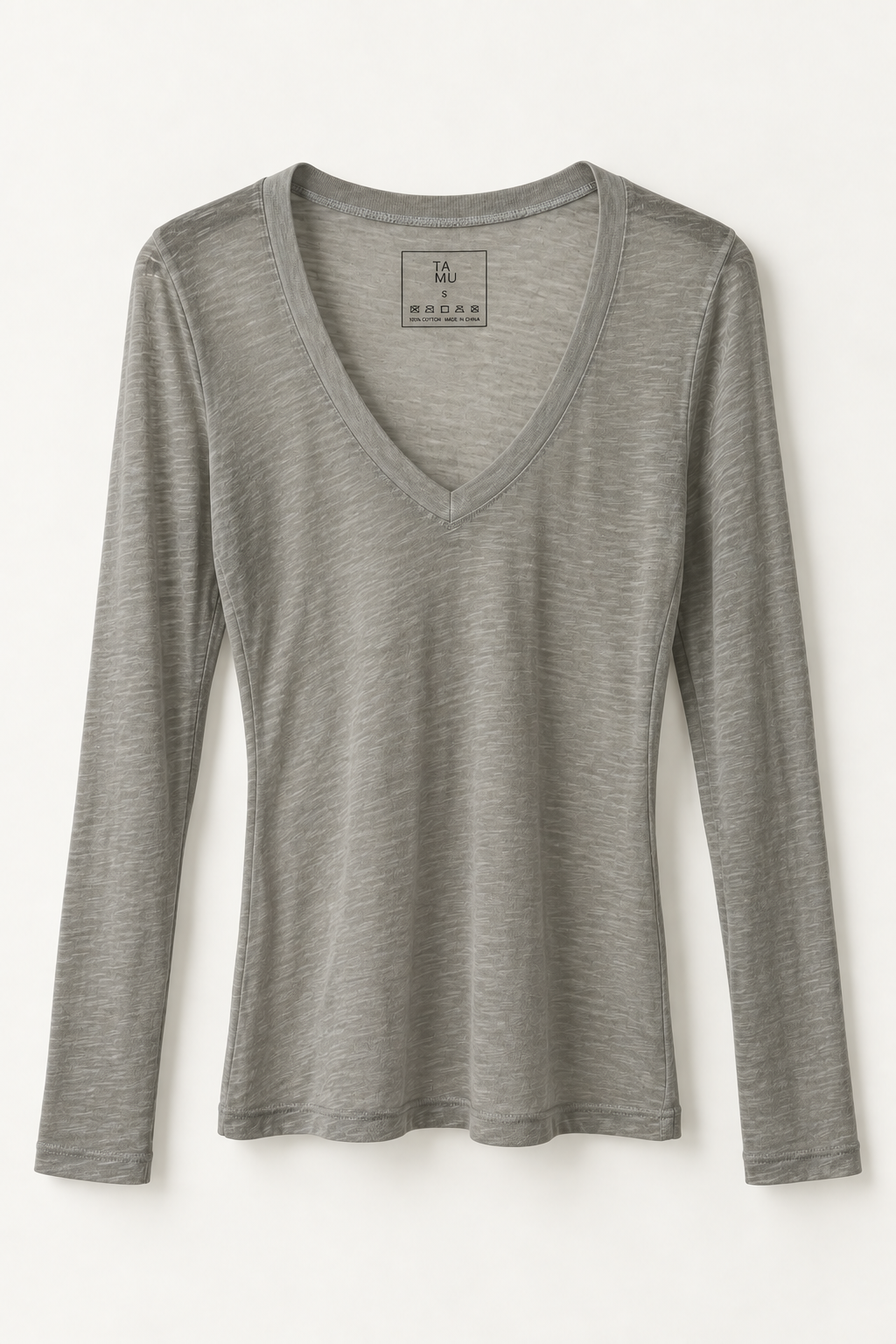 MICHAELA LONG SLEEVE T-SHIRT light khaki