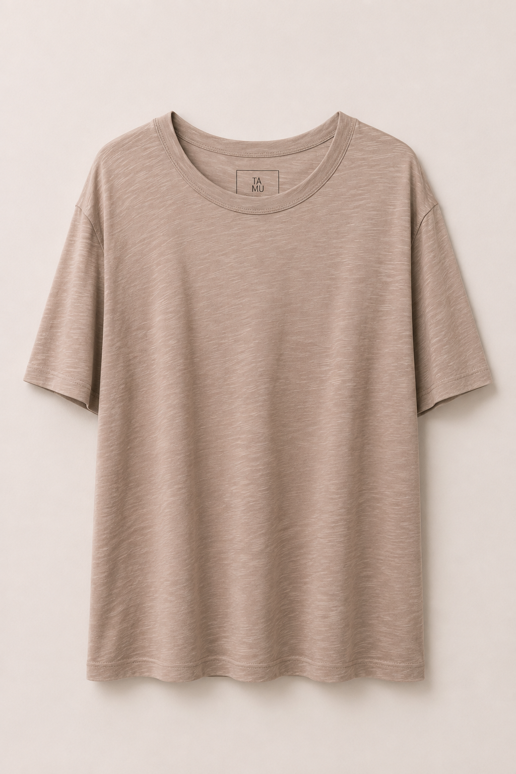 Adam Slub T-Shirt Mocha