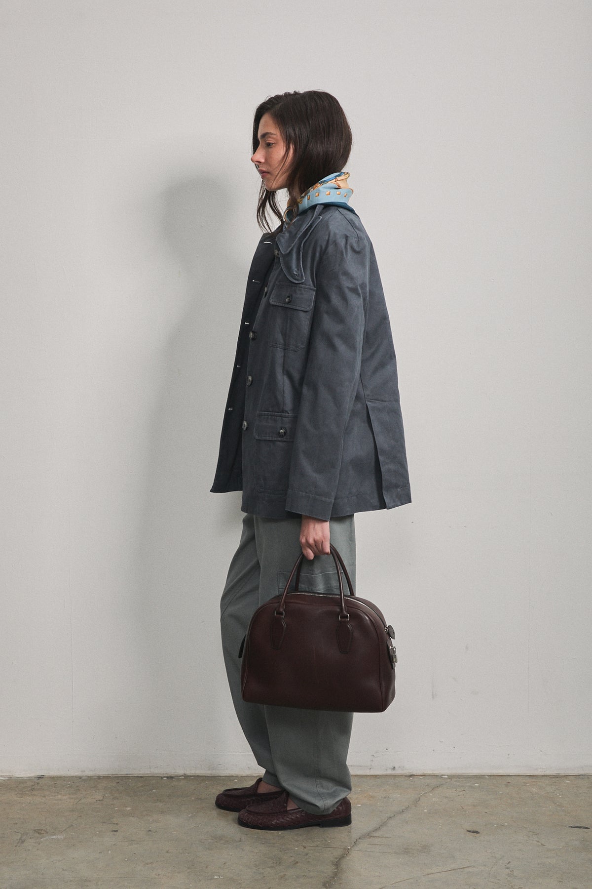 RENOIR MILITARY JACKET midnight blue