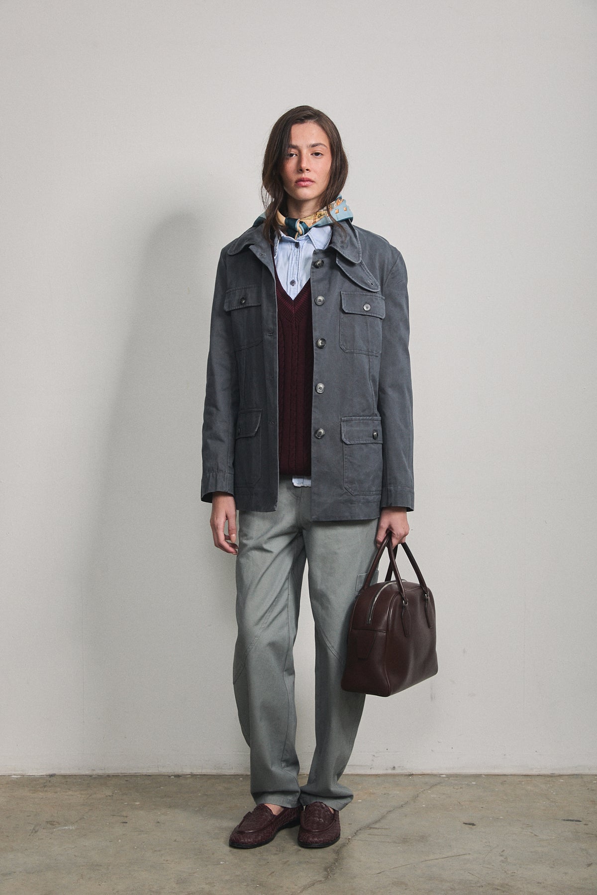RENOIR MILITARY JACKET midnight blue