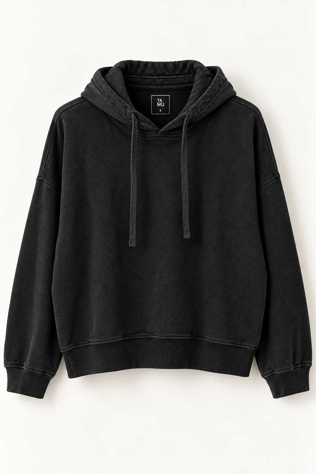 DUNE HOODIE WASHED BLACK