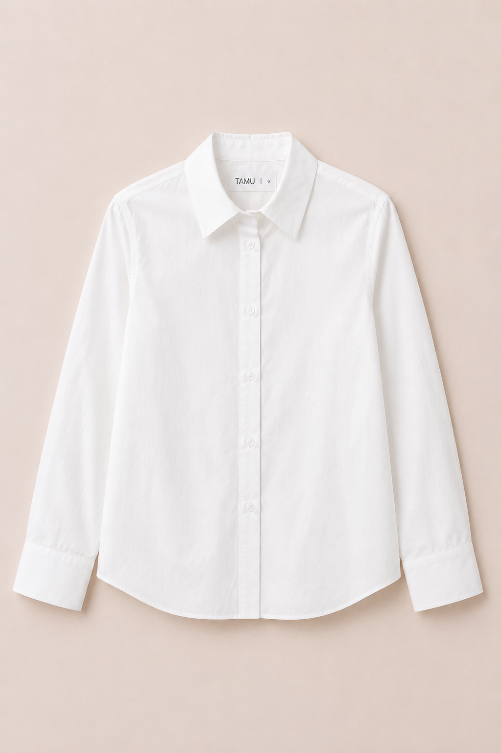 Crisp Cotton Shirt White