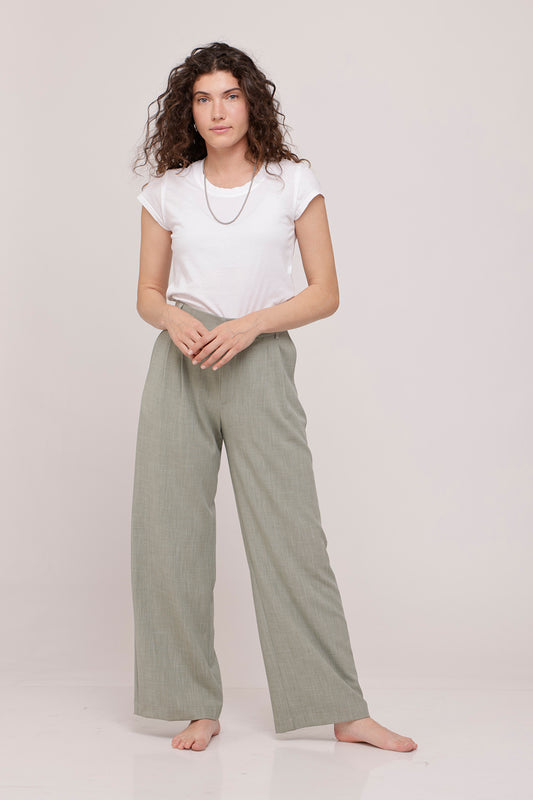 London Light Green Pants