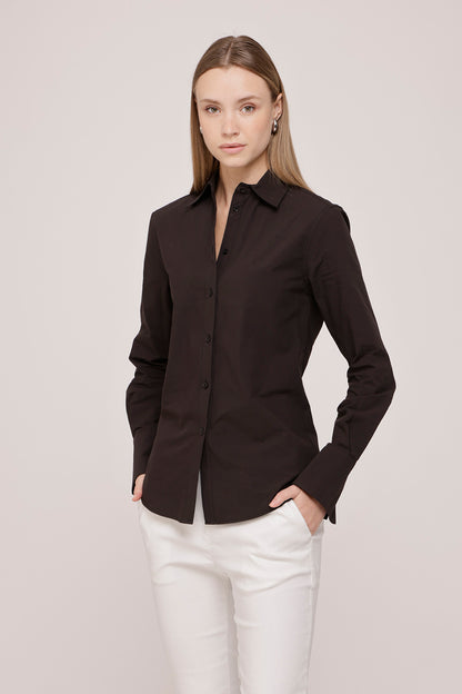 Long Sleeve Buttoned Shirt
