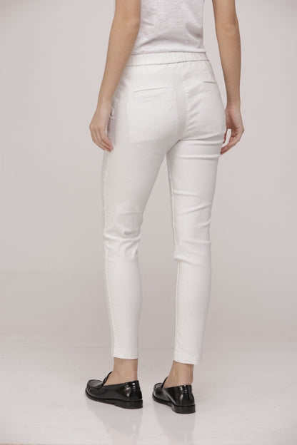 Barbara Pants White