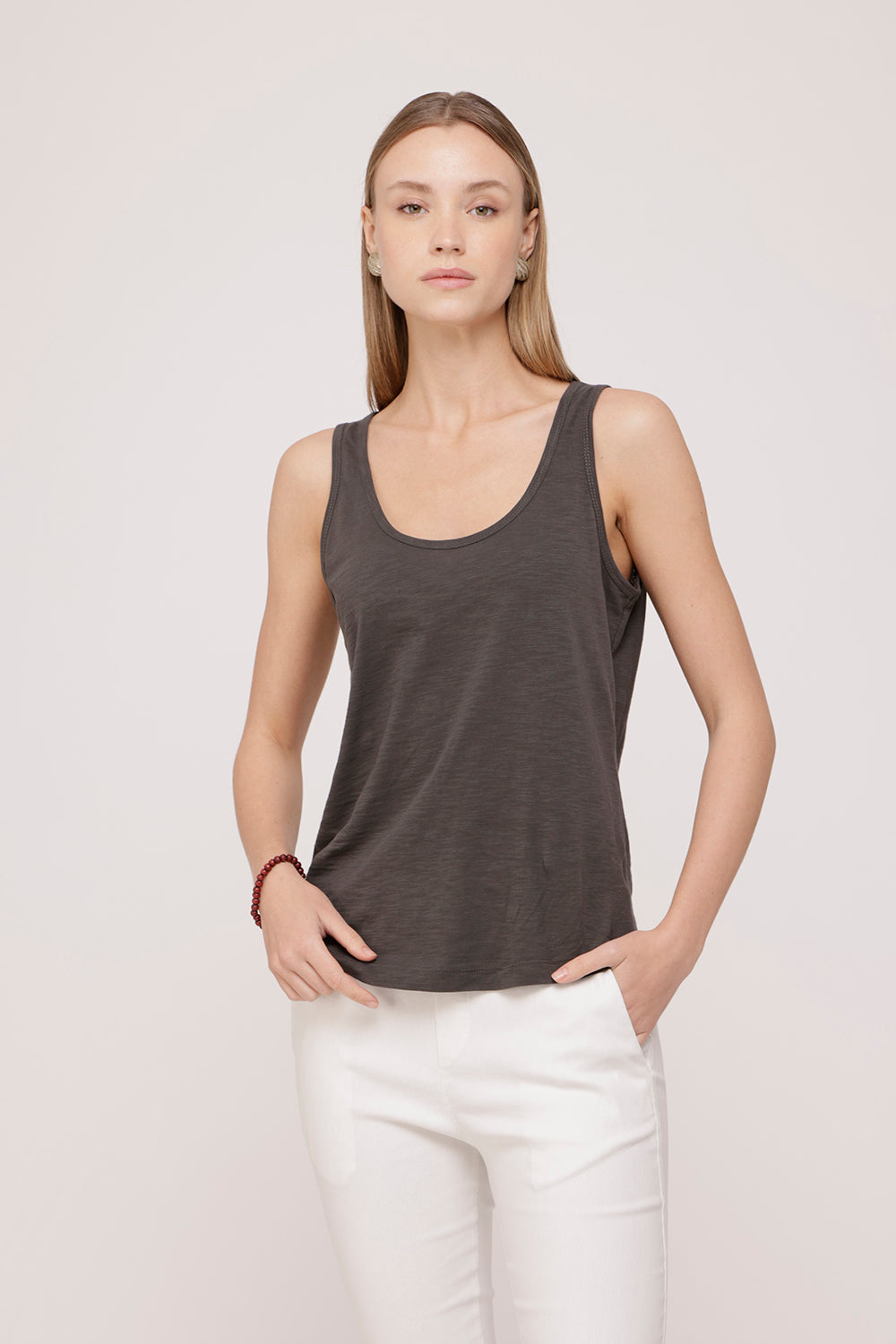 Tank-Top Dark Gray