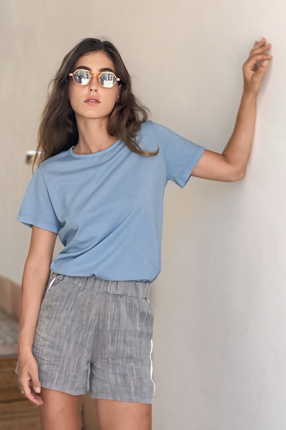 Niki T-Shirt - Blue ROMI