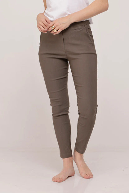 Barbara Pants Brown Stripe