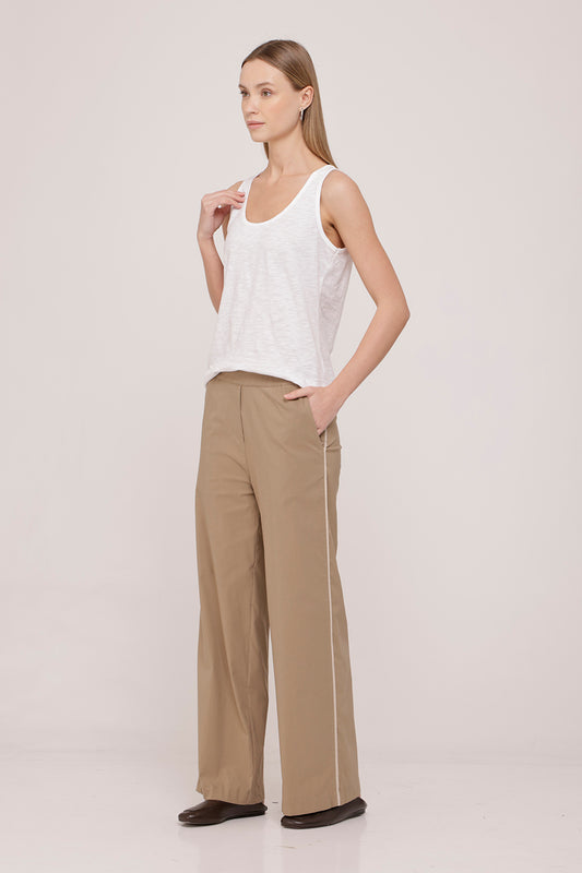 Danny Wide Pants Mocha