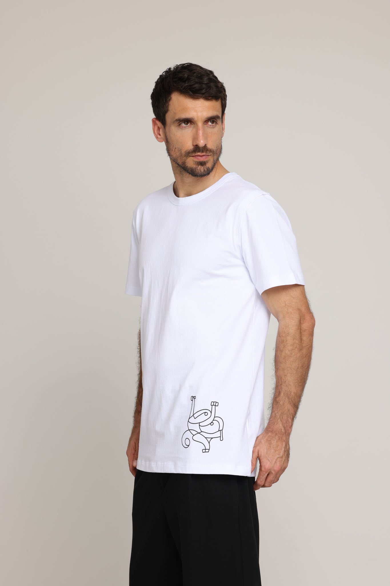 White T-Shirt NOVA front