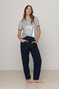Niki T-Shirt - Silver ROMI