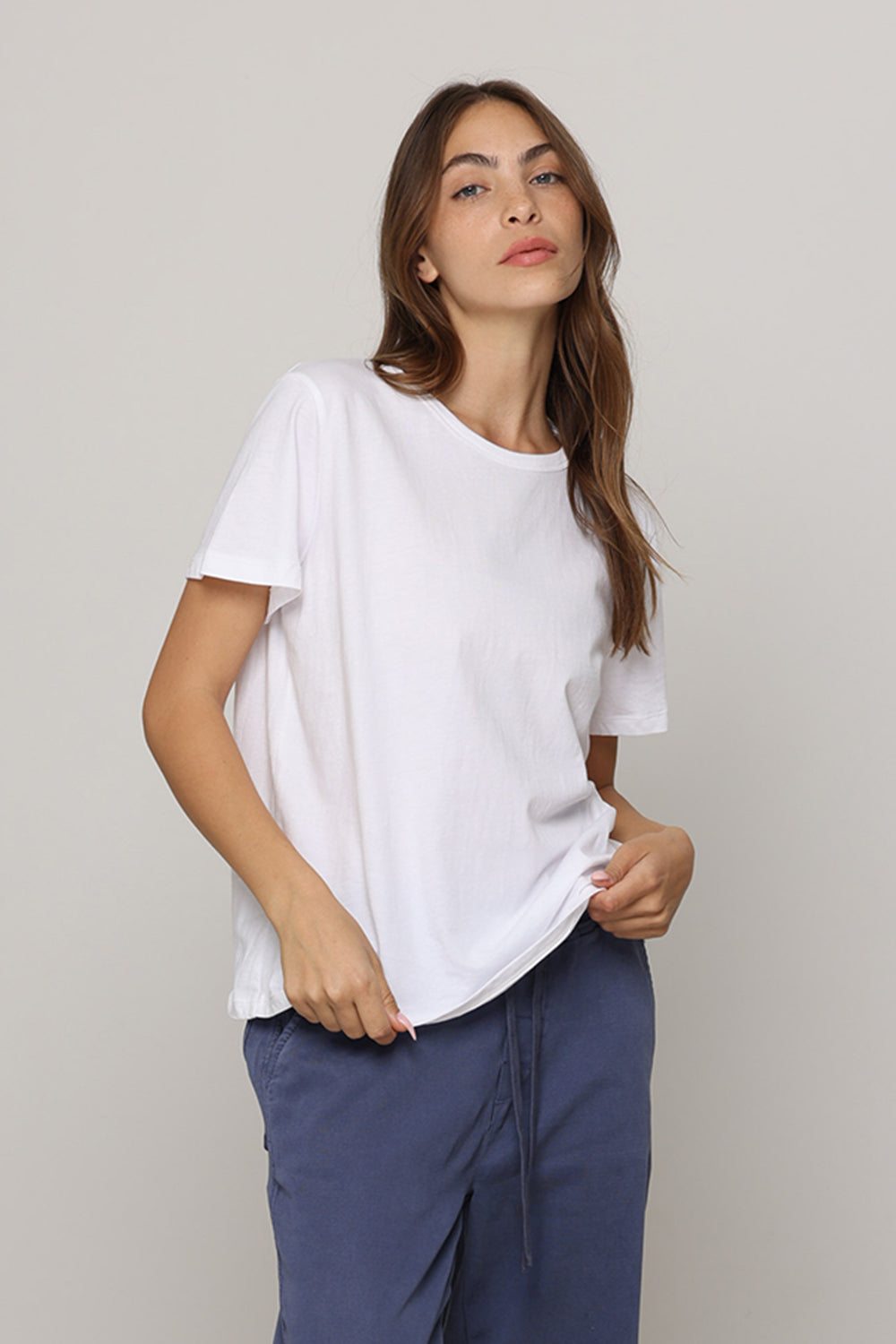 Niki T-Shirt - White ROMI