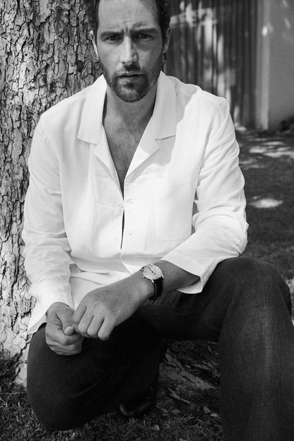 Relaxed Pocket Shirt white