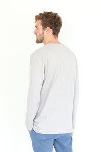 Light Gray Long Sleeve T-Shirt