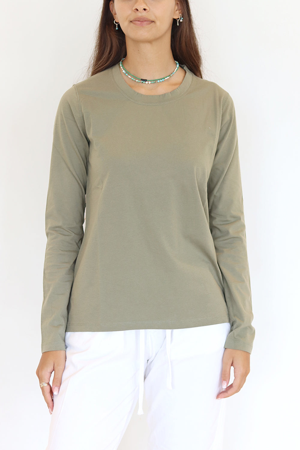 Niki Long Sleeve T-Shirt Green