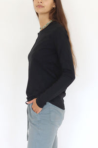 Niki Long Sleeve T-Shirt Black