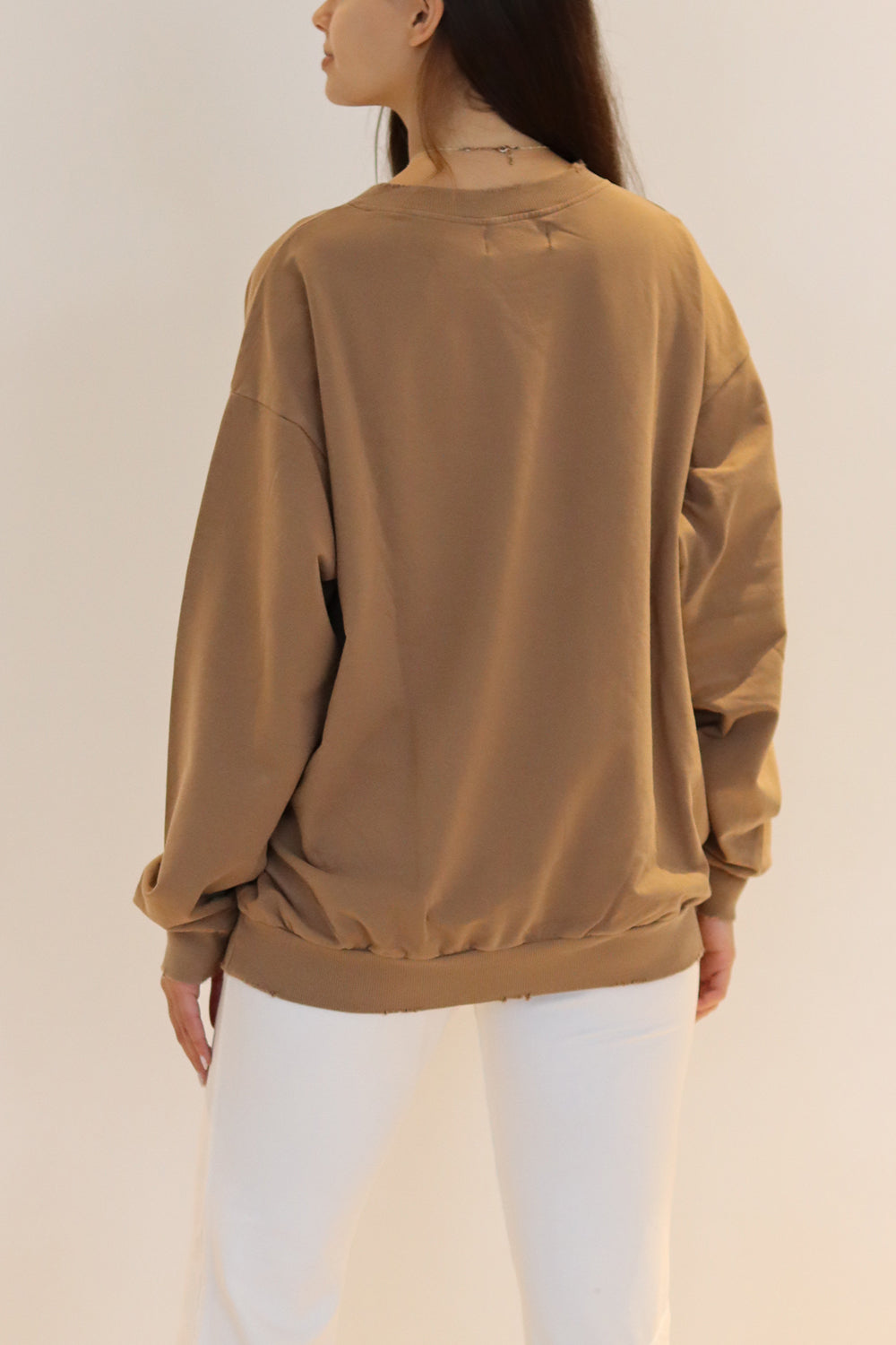 Unisex Sweat-Shirt Camel