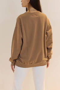 Unisex Sweat-Shirt Camel