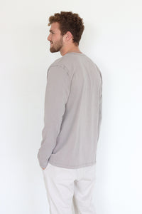 Gray Moka Long Sleeve T-Shirt